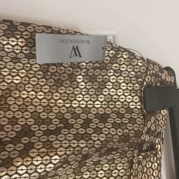 Worthington gold skirt - Picture 2 of 7